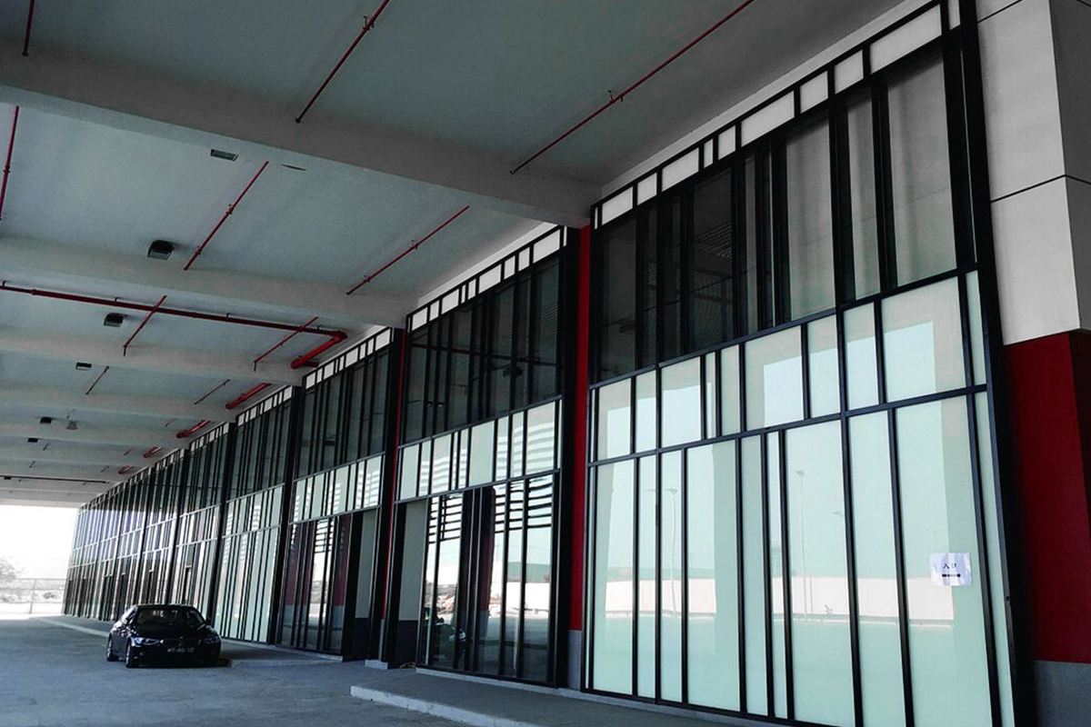 Puerta de acristalamiento resistente al fuego