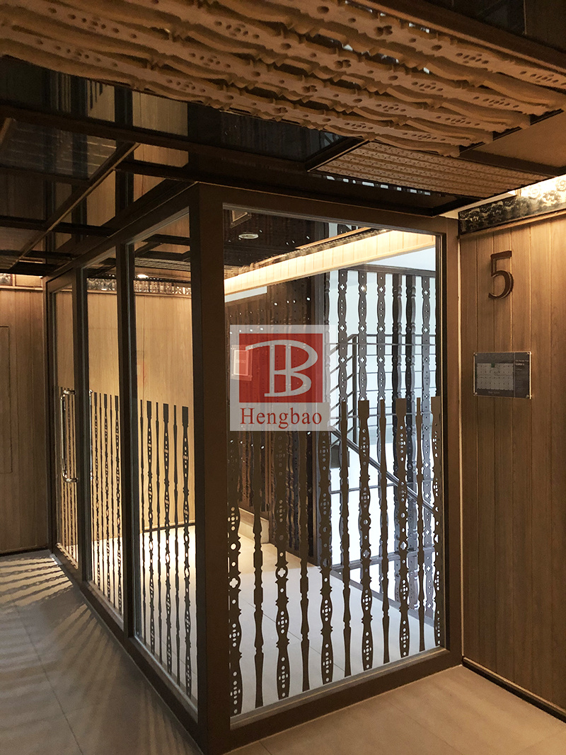 Soluciones de puertas de vidrio resistentes al fuego de HengBao